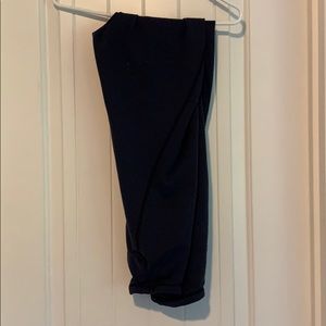 High waisted blue Lululemon joggers